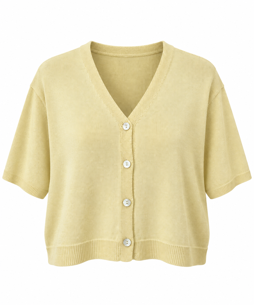 CHAQUETA CORTA SEINOVE AMARILLA
