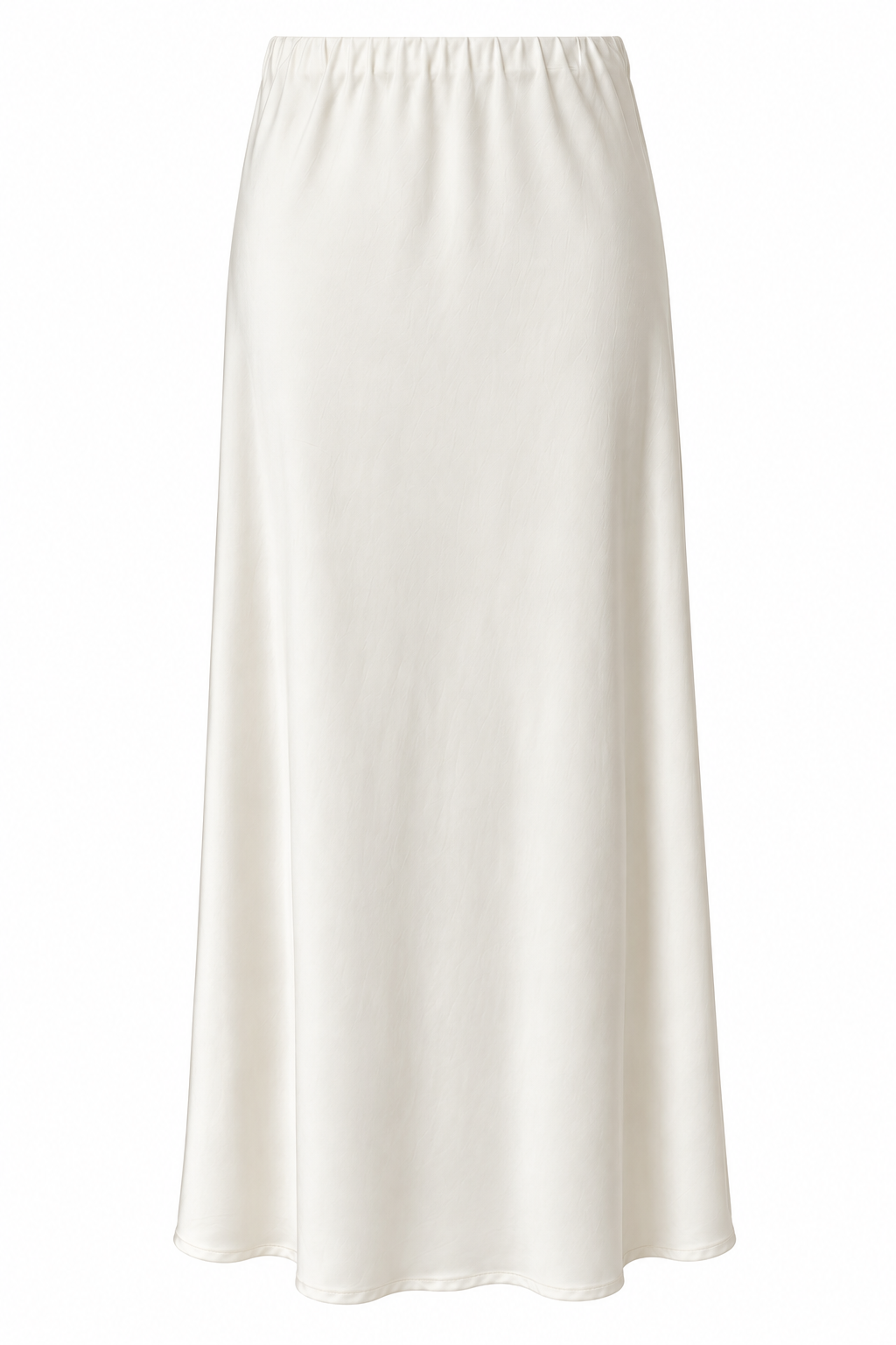 FALDA SATINADA MIDI SEINOVE CRUDO