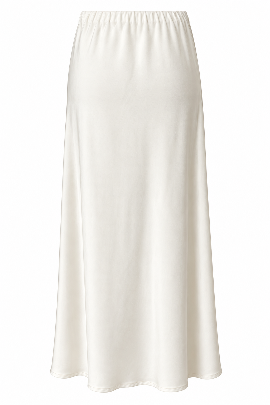 FALDA SATINADA MIDI SEINOVE CRUDO