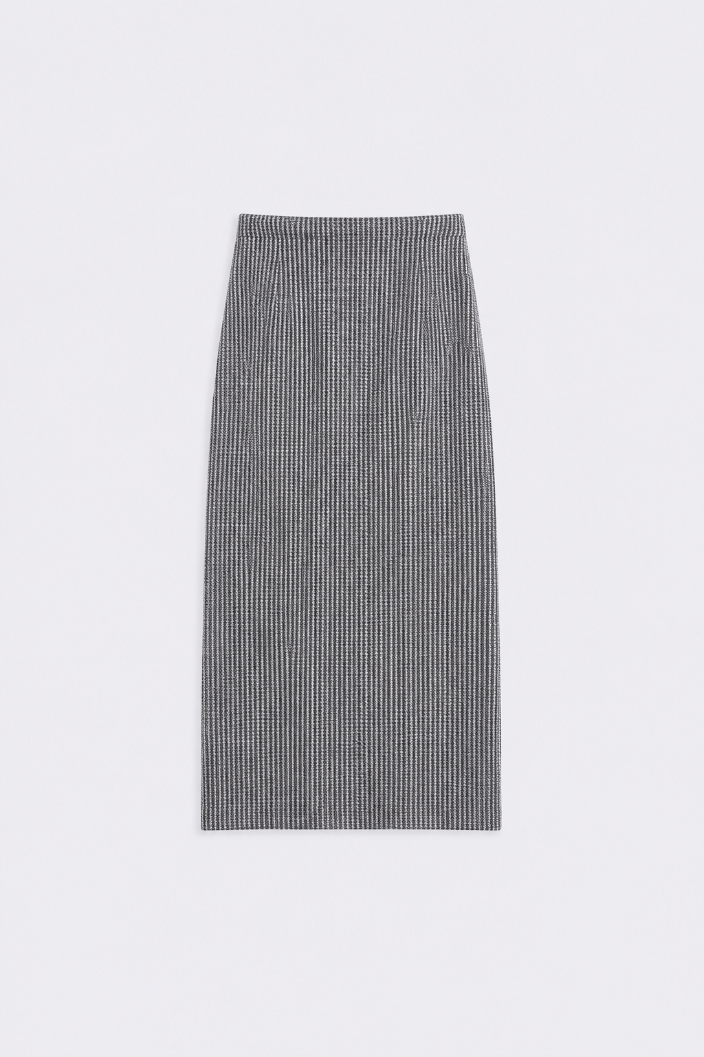 FALDA MIDI CANALE AZUL INDIGO
