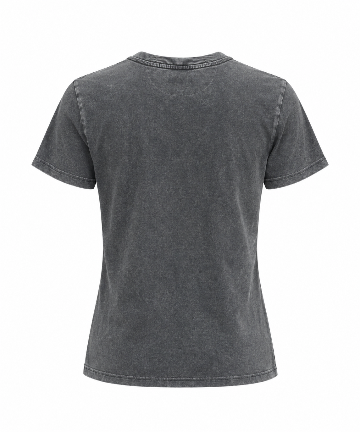 CAMISETA MANGA CORTA PRINT GRIS OSCURO