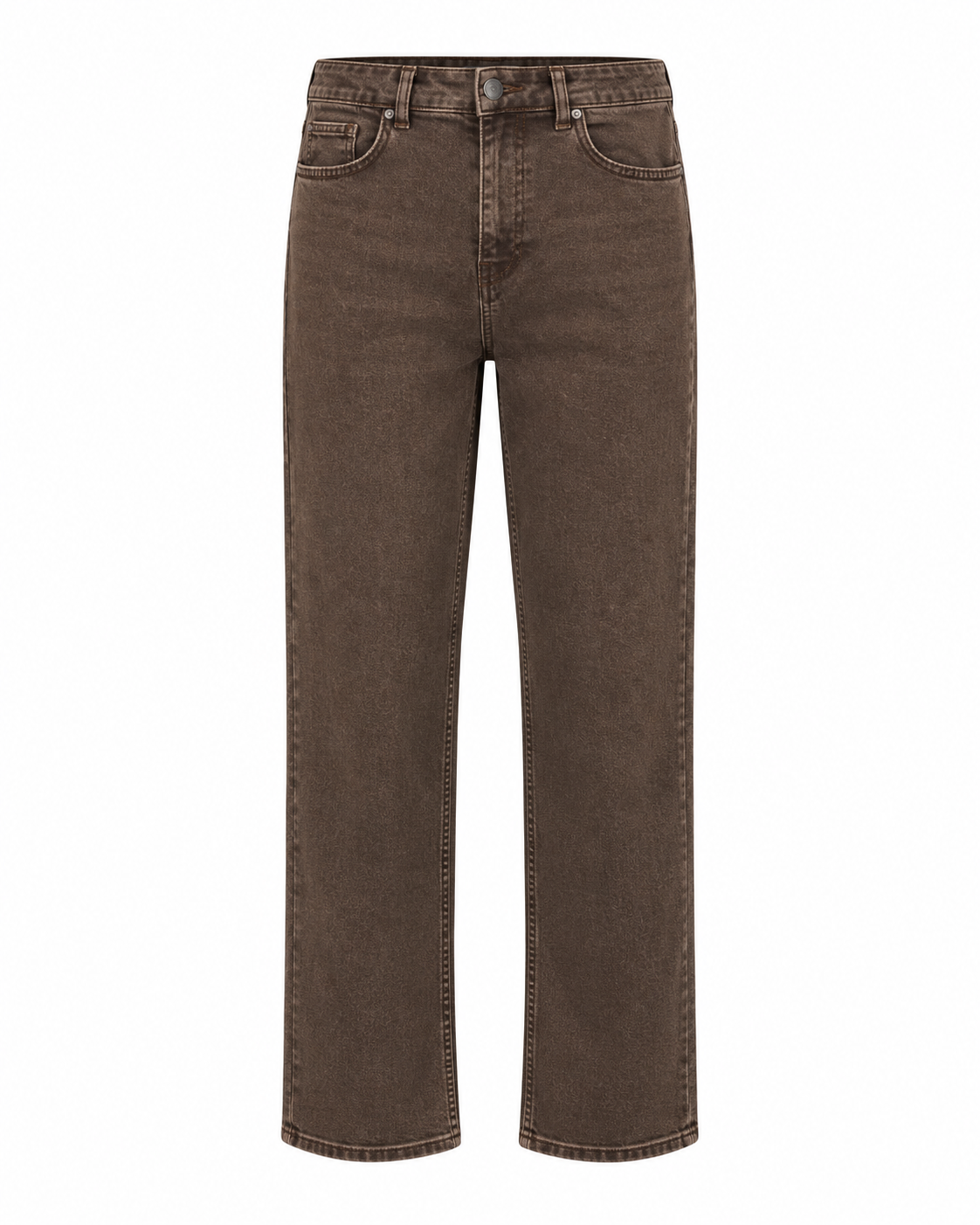 PANTALON PITILLO DENIM MARRON