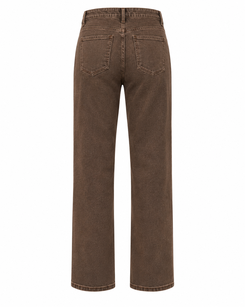 PANTALON PITILLO DENIM MARRON