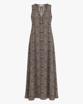 VESTIDO ESTAMPADO CON LUREX