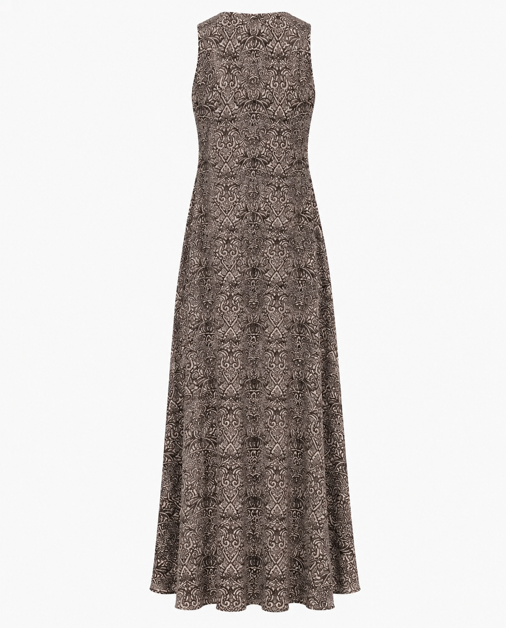 VESTIDO ESTAMPADO CON LUREX