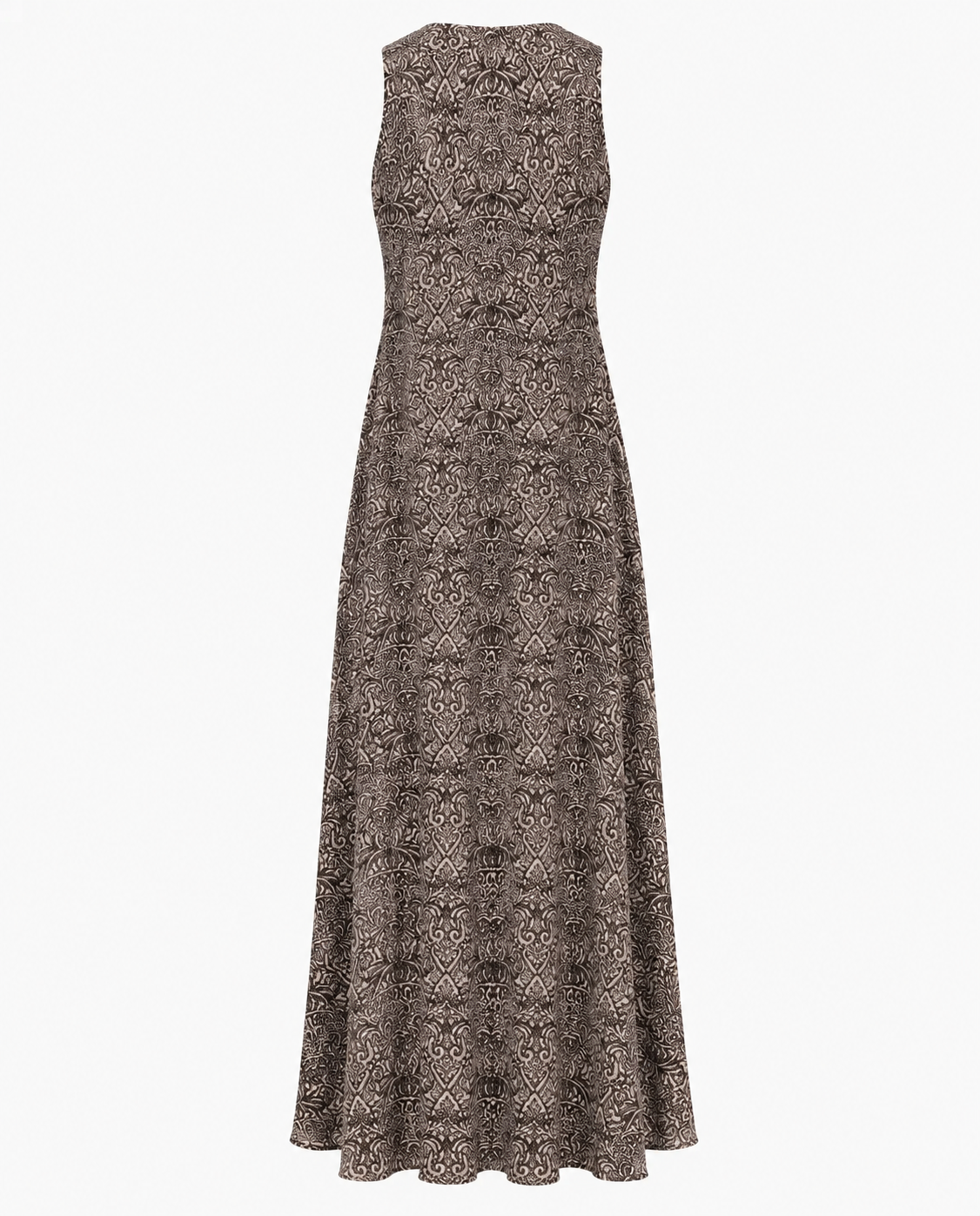 VESTIDO ESTAMPADO CON LUREX
