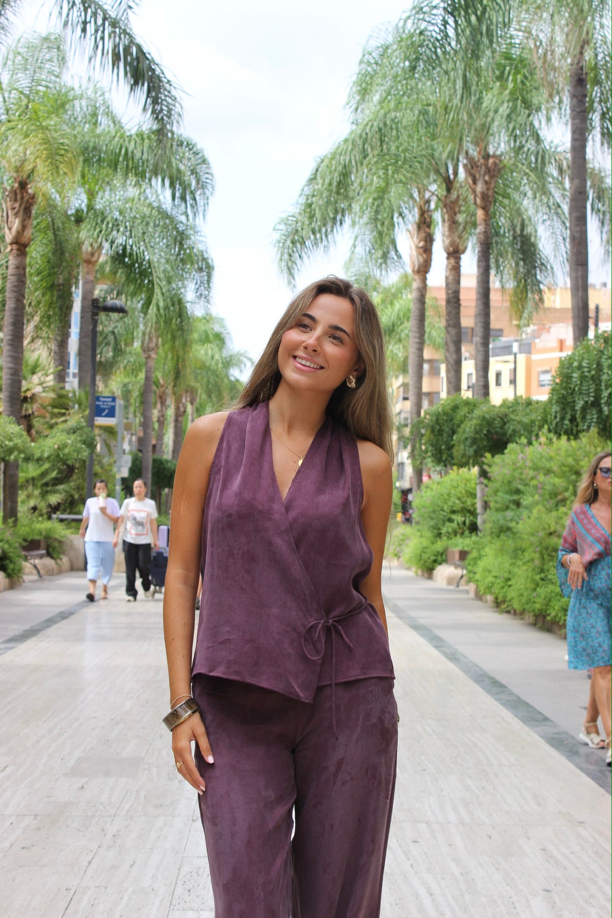 TOP CANNES AUBERGINE