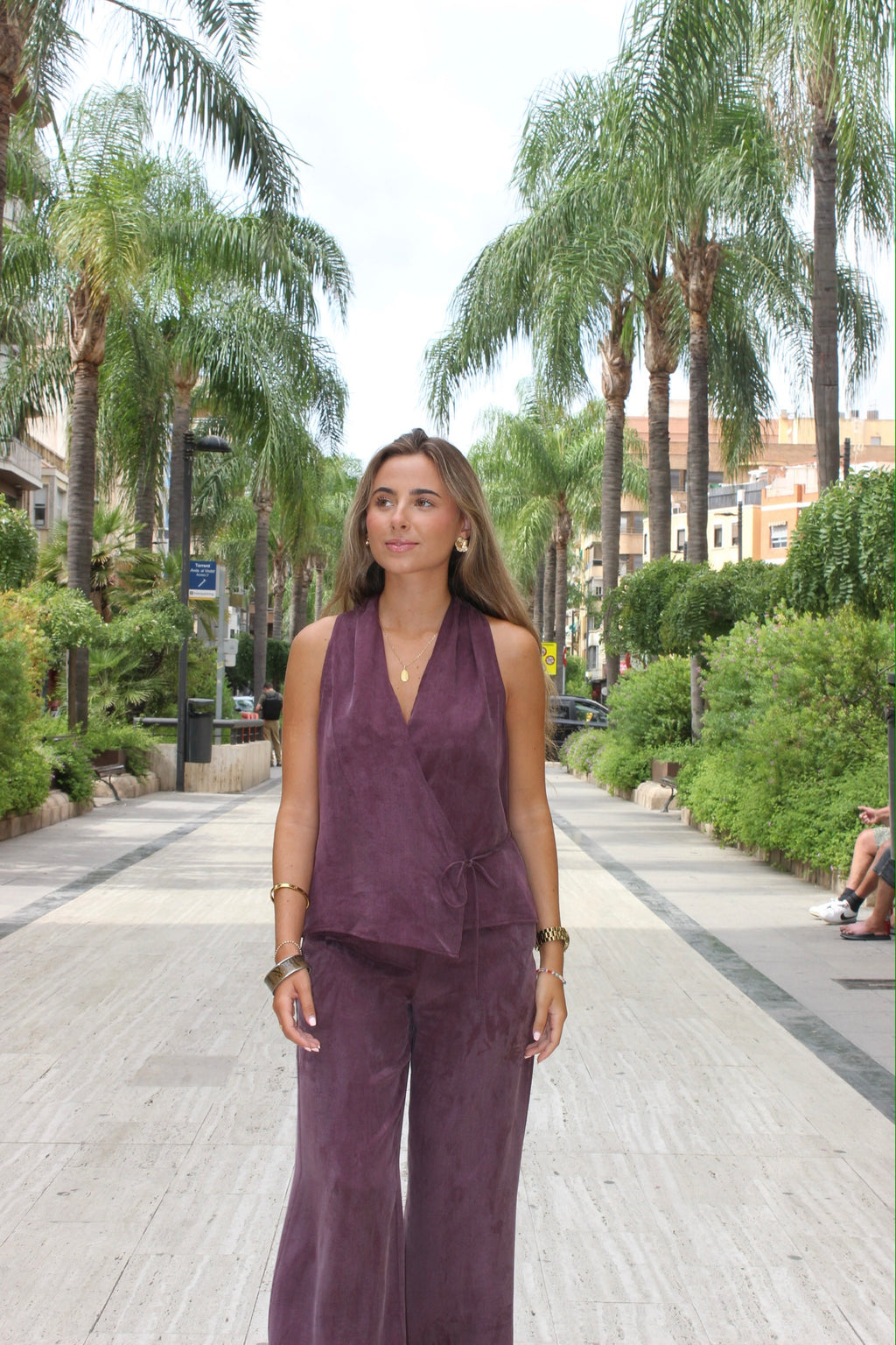 TOP CANNES AUBERGINE