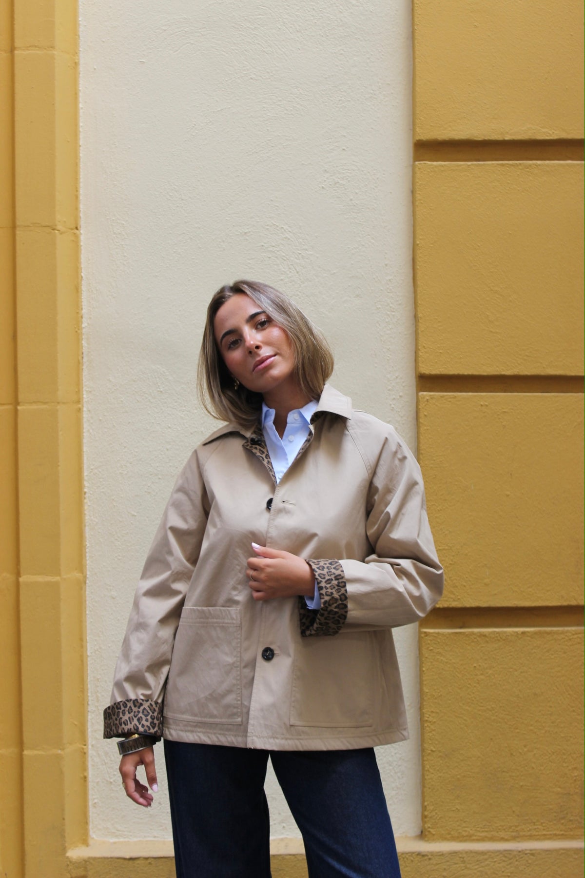 CHAQUETA CAMILLE (REVERSIBLE)
