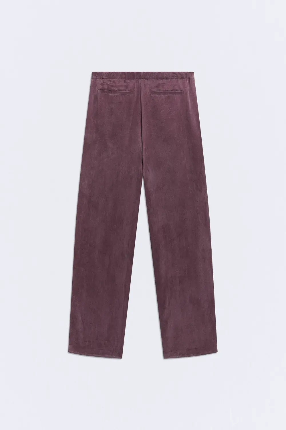 PANTALON CANNES AUBERGINE
