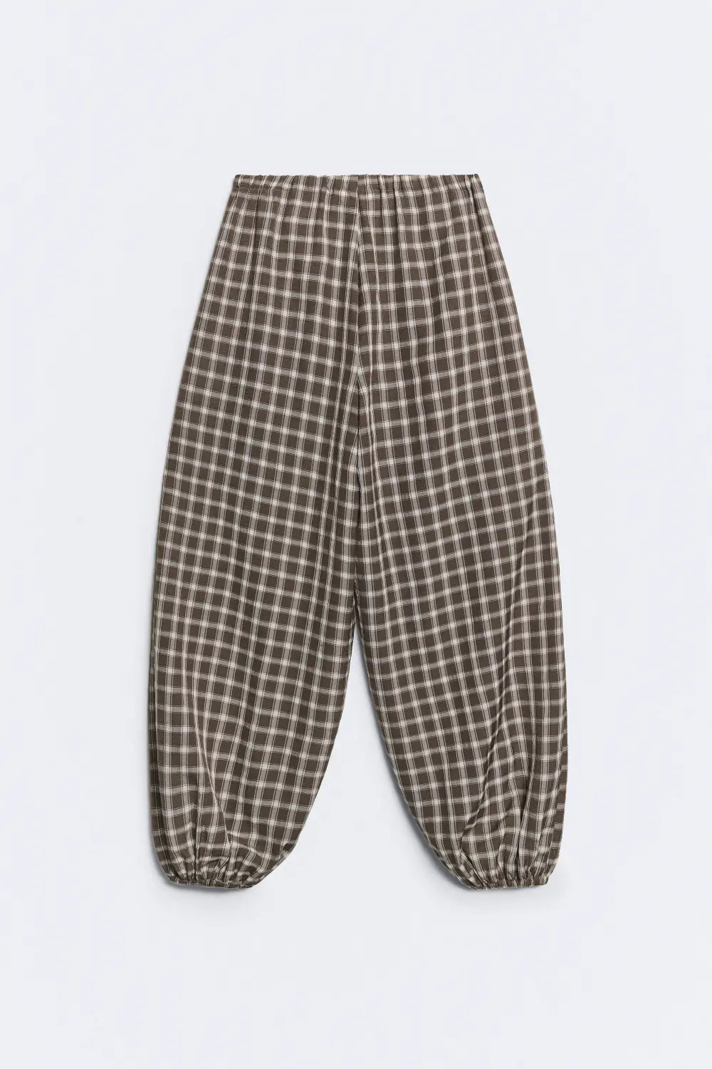 PANTALON LUXOR CHECKS MARRON