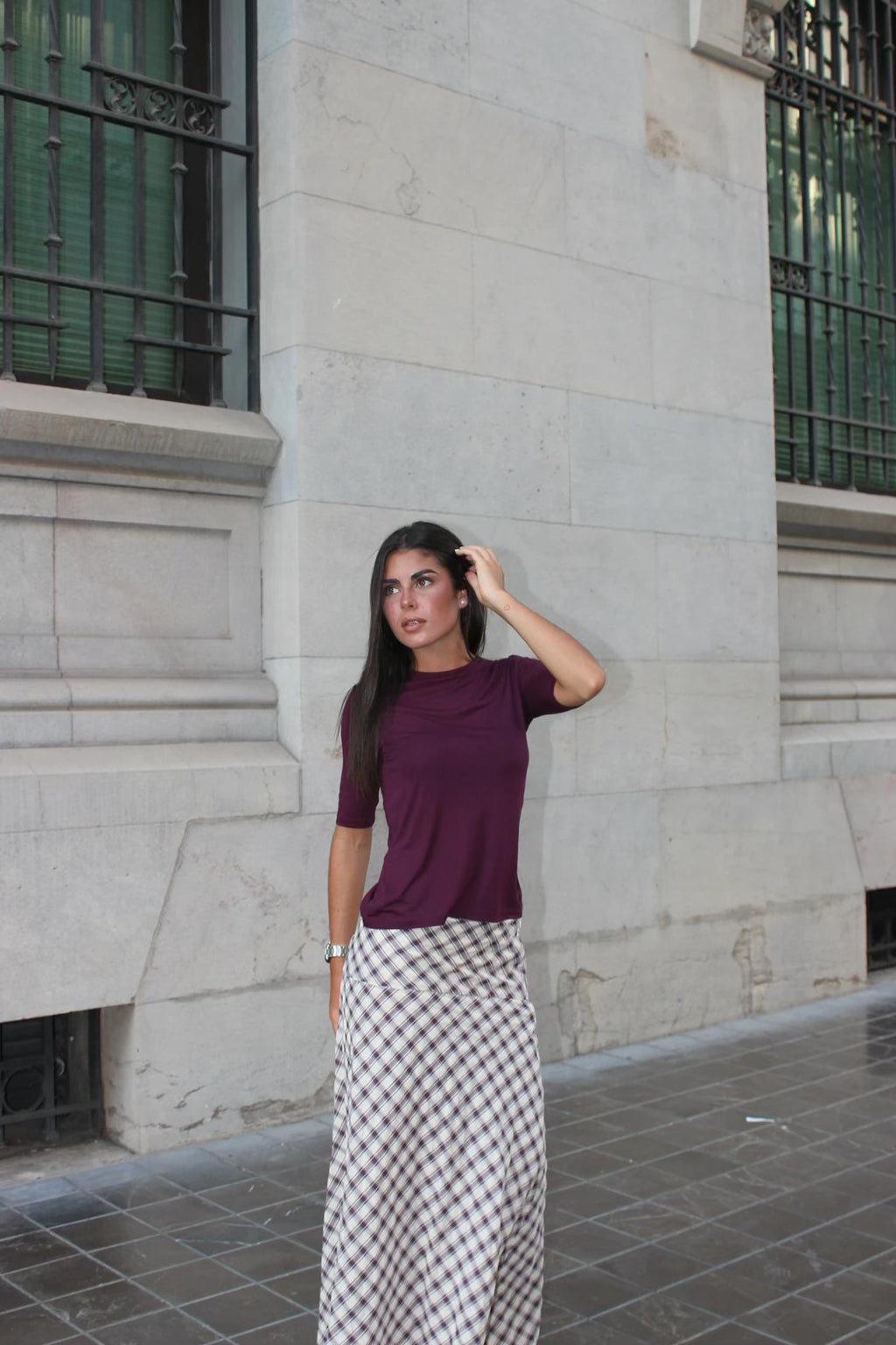 CAMISETA EDITION AUBERGINE