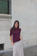 CAMISETA EDITION AUBERGINE