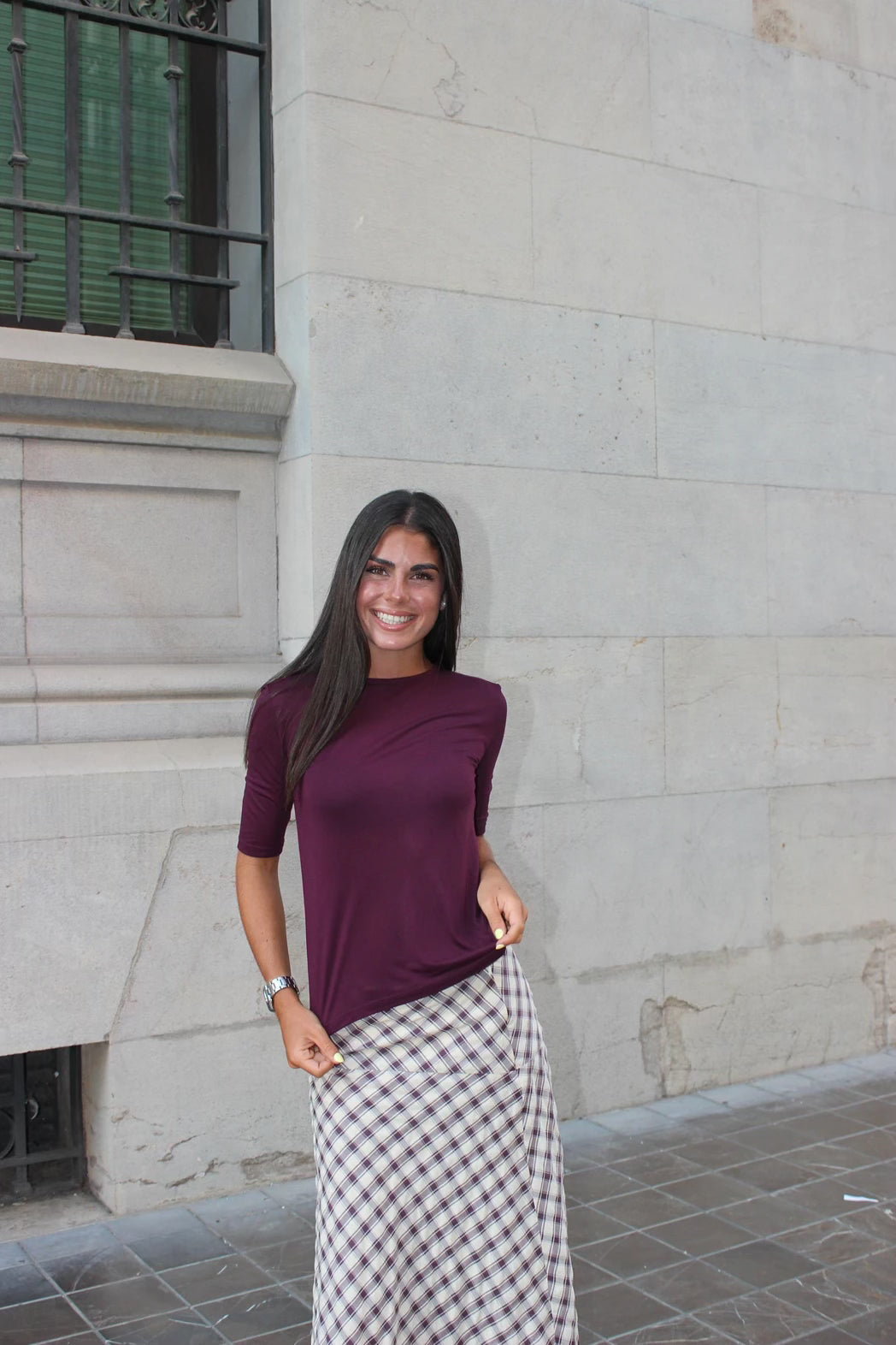 CAMISETA EDITION AUBERGINE