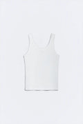 TANK TOP COLA BLANCO